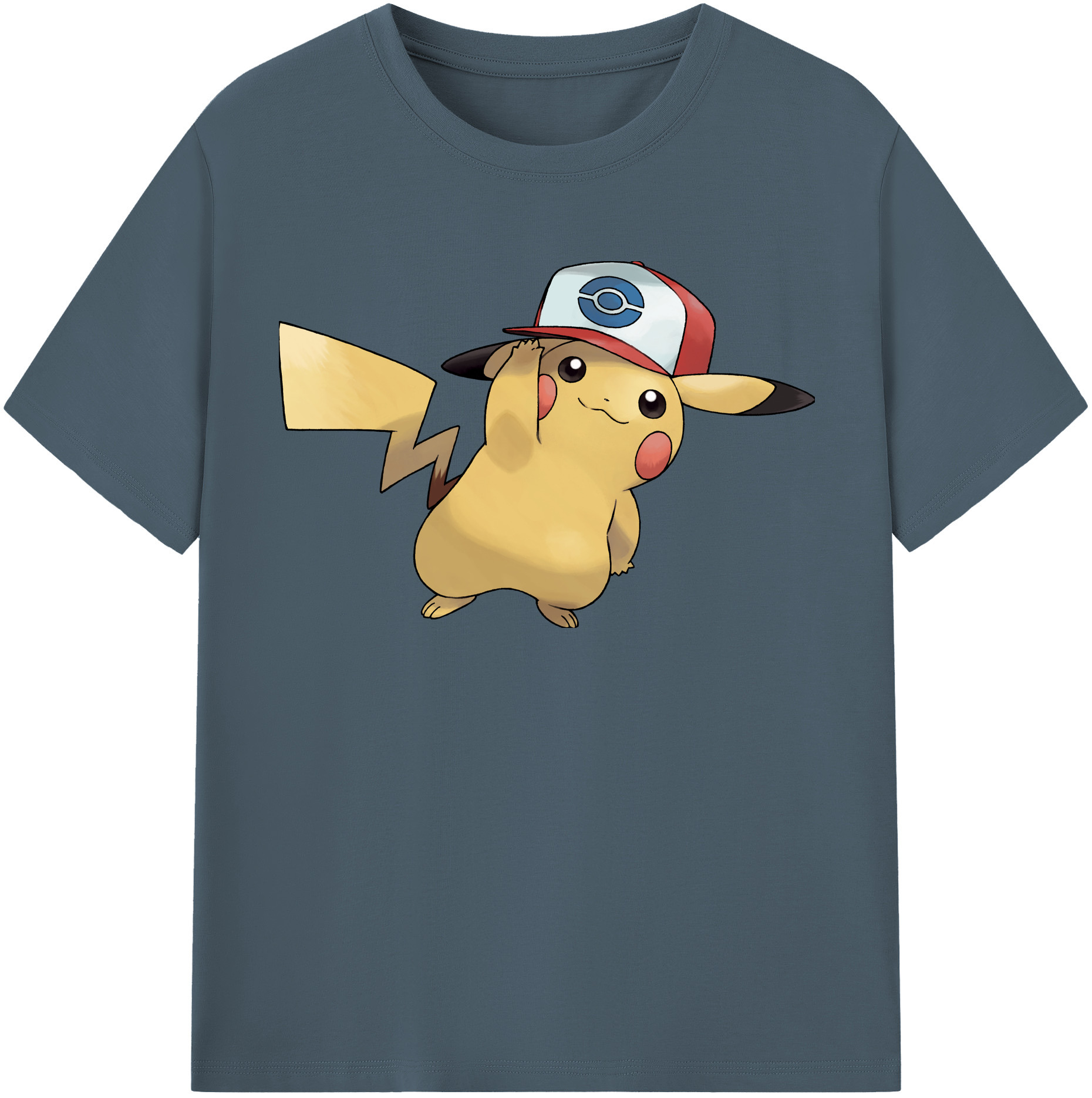 （画像用） ポケットモンスター Pokémon 綿100％半袖Tシャツ（フロントプリント）